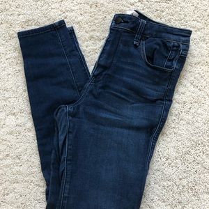 A&F Sateen Ultra Skinny High Rise